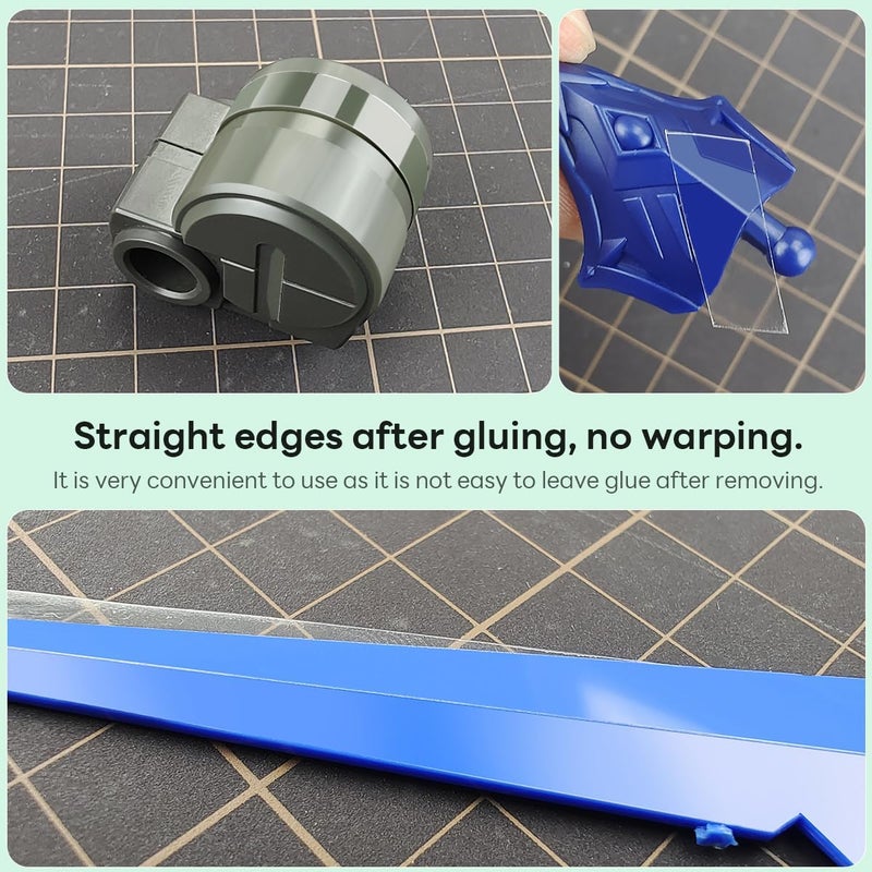 Stedi Hobby Model Craft Tool Carving Cutting Masking Tape, Scribing Tape,Scribing line, for Engraved,Panel line,Resin,Scale Model,3mmx33m+6mm*33m(2pcs) - Image 3